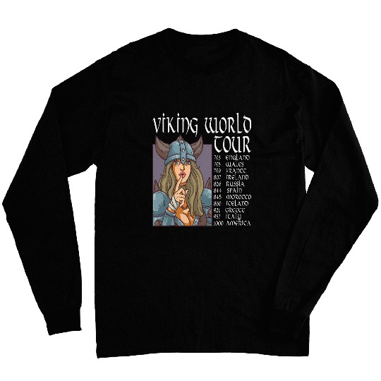 Viking Tour Vikings Valhalla Odin for a Men and Women 9 Long Sleeves