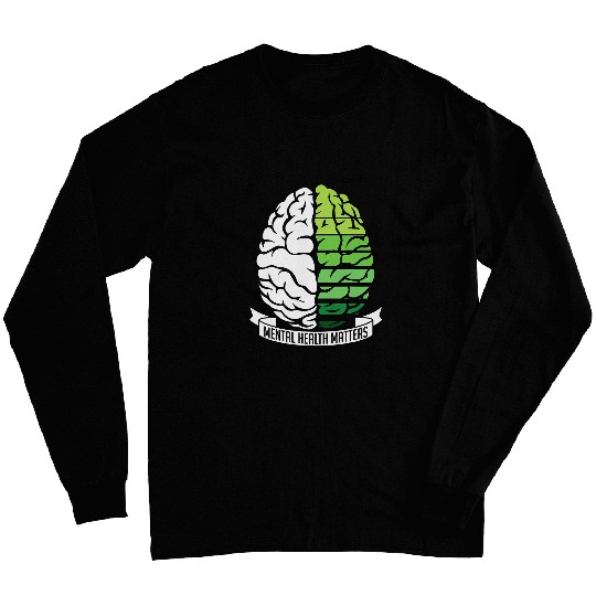 Support suicides Depression anxietys Mental Health Awareness Long Sleeves