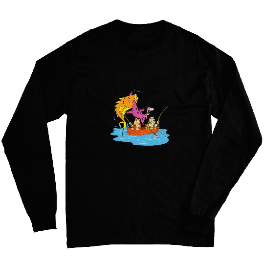 The Flintstones Gone Fishing Long Sleeves