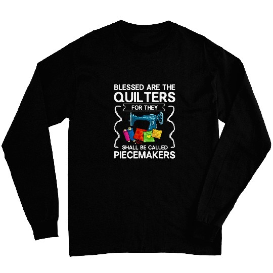 Sewing Machine Patchwork Quilt Quilter Long Sleeves