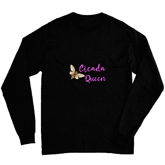 Cicada Queen Magicicada Swarm Insect Invasion Bug Brood Long Sleeves