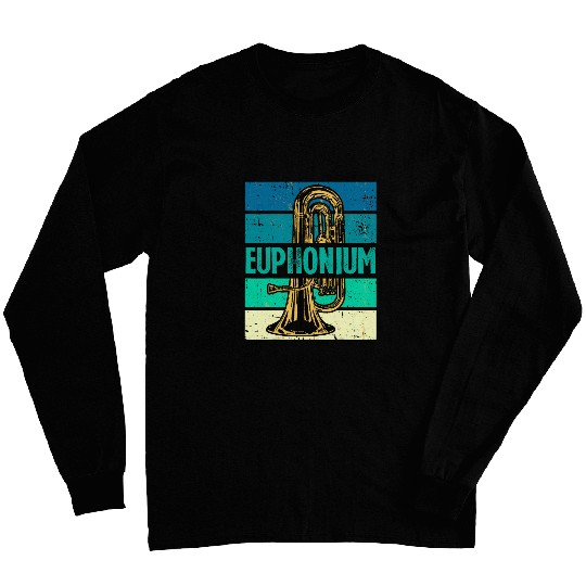 Euphonium Marching Band Brass Instrument Euphonium Player 1 Long Sleeves