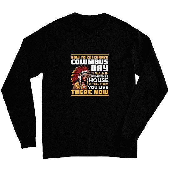 Aboriginal Indians Indigenous People Native American Day 12 Long Sleeves