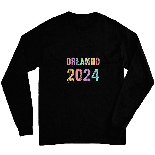 vintages ORLANDO 2024 Off Duty Spring Break Swim Summer Trip Long Sleeves
