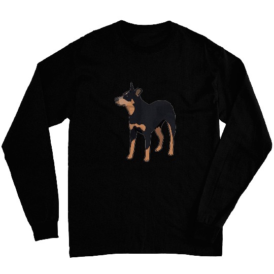 Australian Cattle Dog Lover Pet Gift Red Blue Heeler Dog Long Sleeves