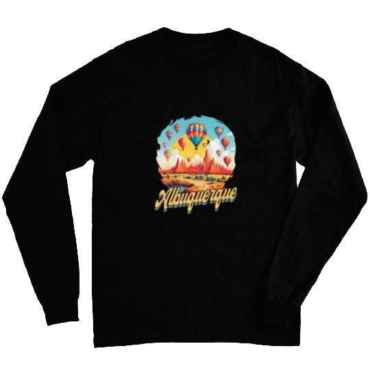 Albuquerque Balloon New Mexico Hot Air Balloon 7 Long Sleeves