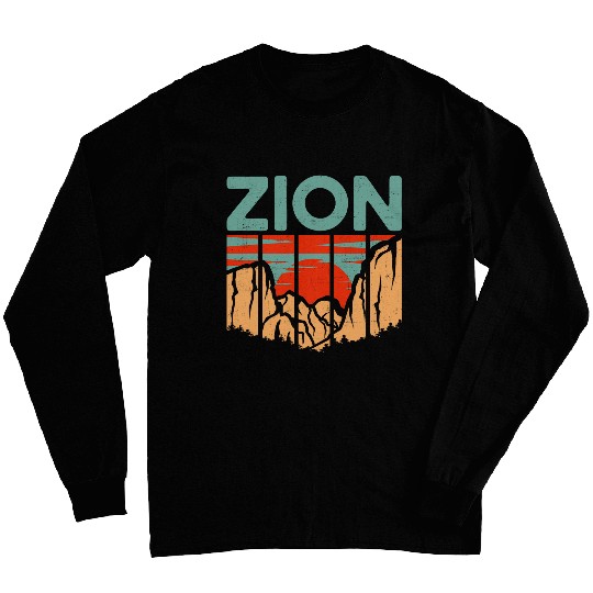 Zion National Park Utah Hiking Outdoors Long Sleeves