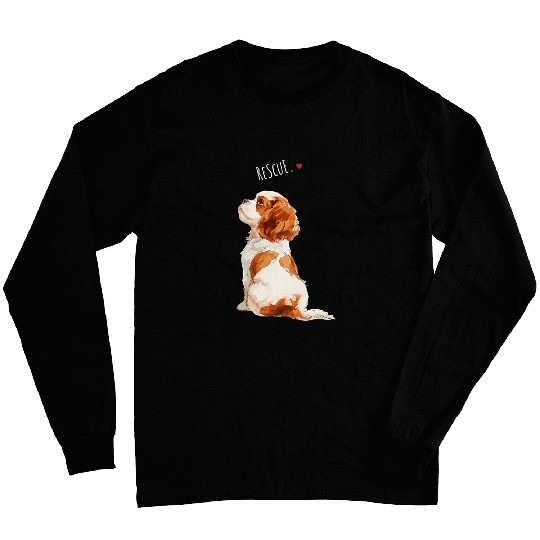 Cavalier king Charles spaniel Adopt Dont Shop Rescue dogs 1 Long Sleeves