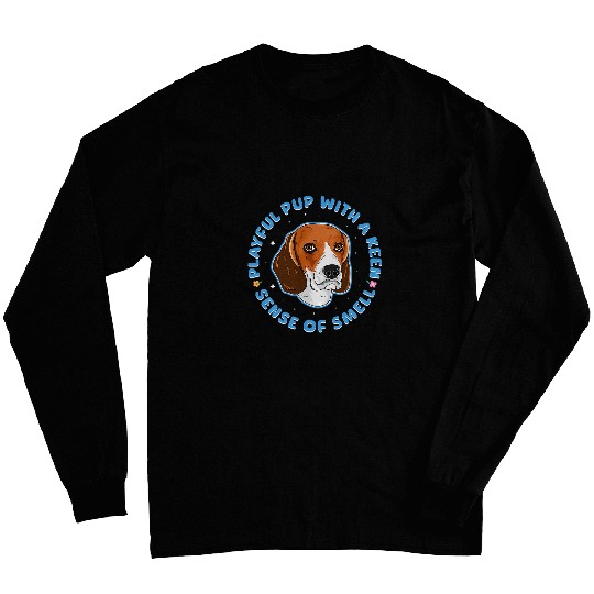 My Beagle Playful Pup With A Keen Sense Of Smell Long Sleeves