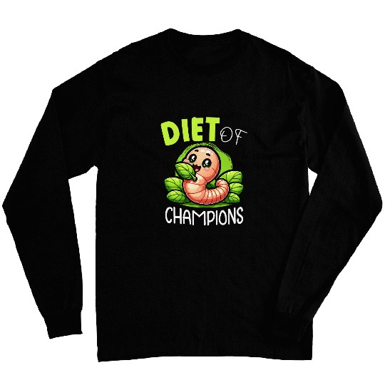 Worm Farming Earthworm Gardener Vermiculture Long Sleeves