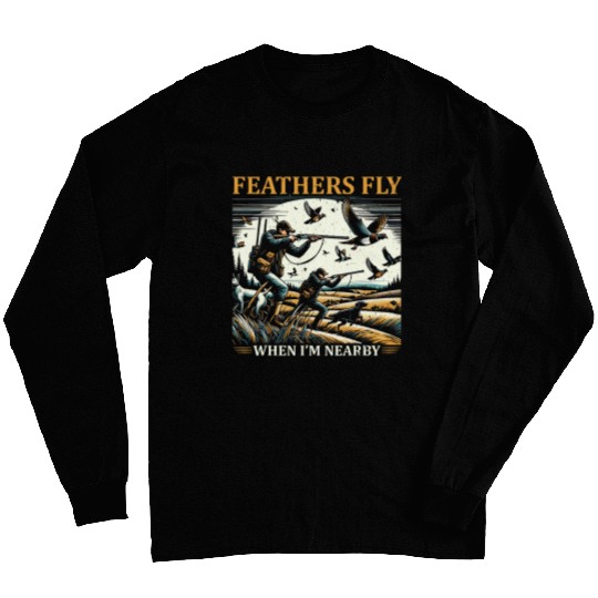 Quail Hunting Season Quail Shooting Bird Hunter Long Sleeves