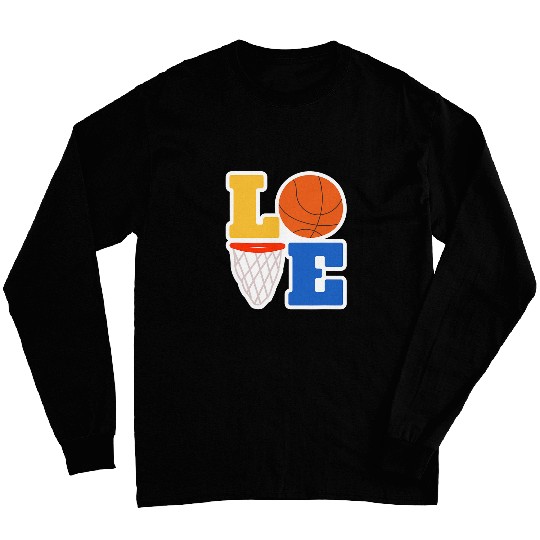 Baby to Be Basketball Baby Love Rim Announcement Mom to Be Long Sleeves