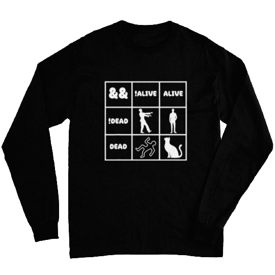 Boolean Logic Algebra Coding Computer Science Programmer Long Sleeves
