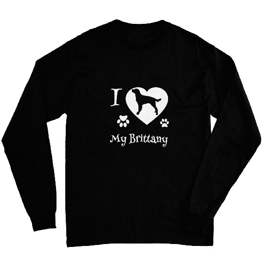 Brittany Spaniel   Design for Brittany Dog Lovers 1 Long Sleeves