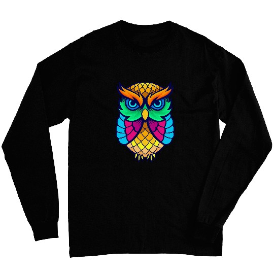 Owl Pet Cool Men s Women s Kids Graphic Tees Owls Short Sleeve Long Sleeves