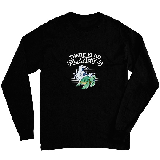 Turtle Pet Planet Save the Turtles Earth Day Long Sleeves