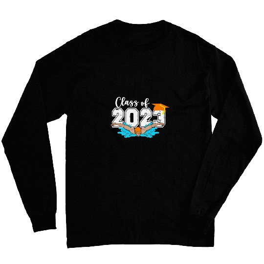 Swimming Pool Class of Graduation Gifts for Him Her Swimming Sports Long Sleeves