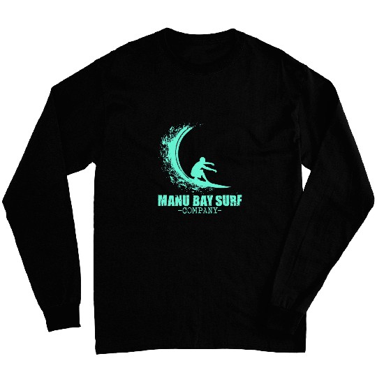 Surf Life Manu Bay Surf Company WAVE New Zealand Coast Surfing Long Sleeves