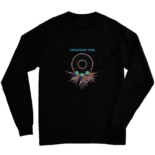 Chesapeake Native American Indian Traditional Dreamcatcher Long Sleeves