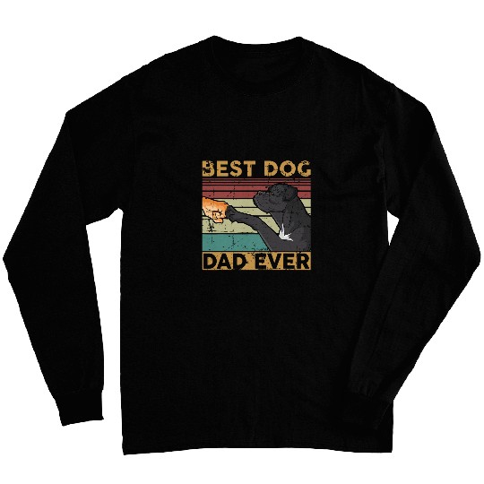 bests dog dad ever Cane Corso Long Sleeves