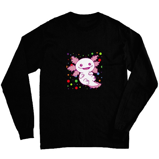 Axolotls Spotted Spotty Dot Colored Spot Dotted Long Sleeves