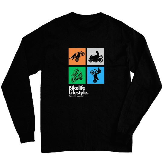 Bikelife Lifestyle Motorcycle Dirtbike Quad Cube Tricks Long Sleeves