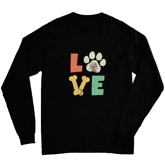 Love Dog Weimaraner Dog Lover Dog Breed Long Sleeves