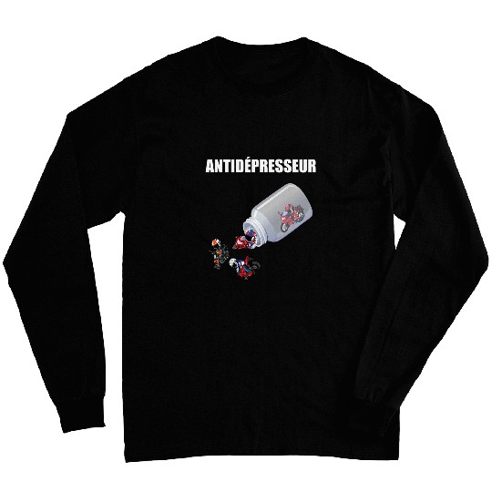 Humor Biker Men Women Child Boy Gift Motorcycle Tee Long Sleeves