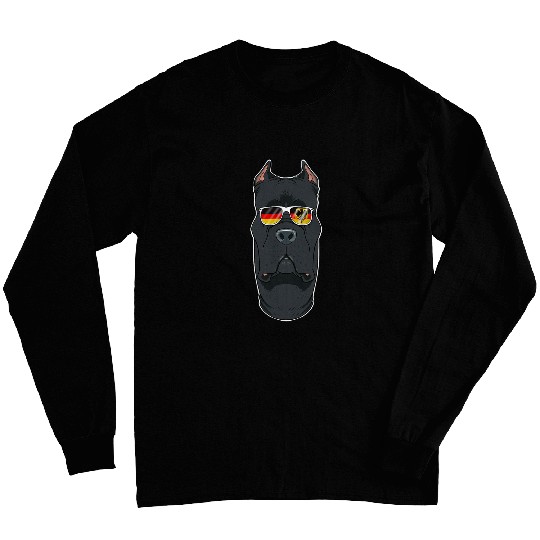 Cane Corso Germany Sunglasses I German Flag Long Sleeves