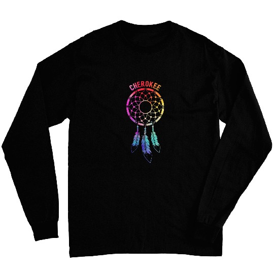 Cherokee Tribe Dreamcatcher Indigenous Native American Style 1 Long Sleeves