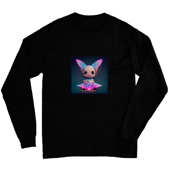Chibi Ballerina Kawaii Fairies Friends For Fairycore Cute Long Sleeves