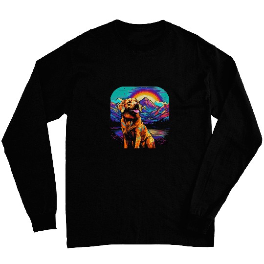 Golden Retriever vintages Style 14 Long Sleeves