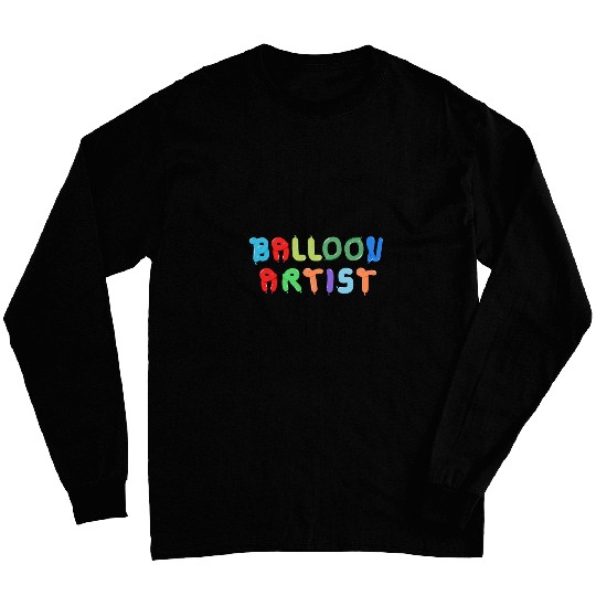 Balloon Artist Fun Sculptor Balloon Twister Tee Gift Long Sleeves