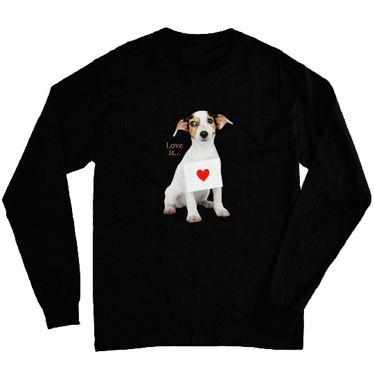 Dog Jack Russell Terrier Shirt Mom Dad Women Men Kids Love Dog 63 Long Sleeves