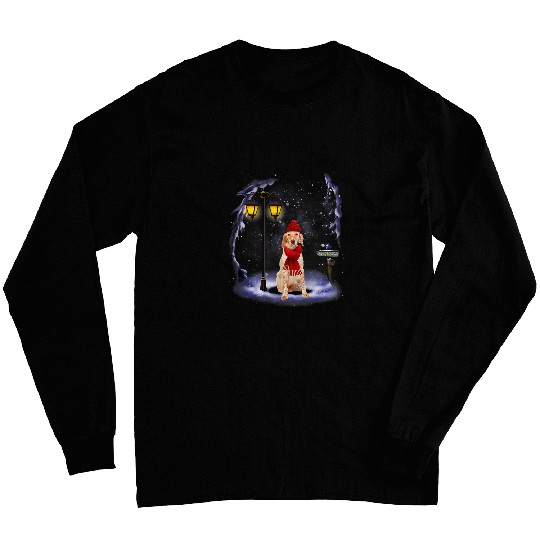 English Setter Santa Snow Christmas Light Winter Pajama Long Sleeves