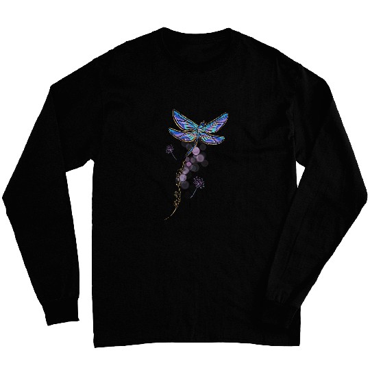 Motivational Dragonfly Still I Rise Perseverance Positive Long Sleeves