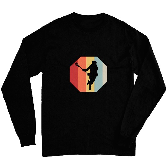 Lacrosse Player Gifts For Men Women Lax Stick Goalie Coachs 1 Long Sleeves