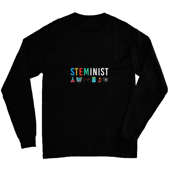 STEMINIST Technology Student STEM In Engineering Math Long Sleeves