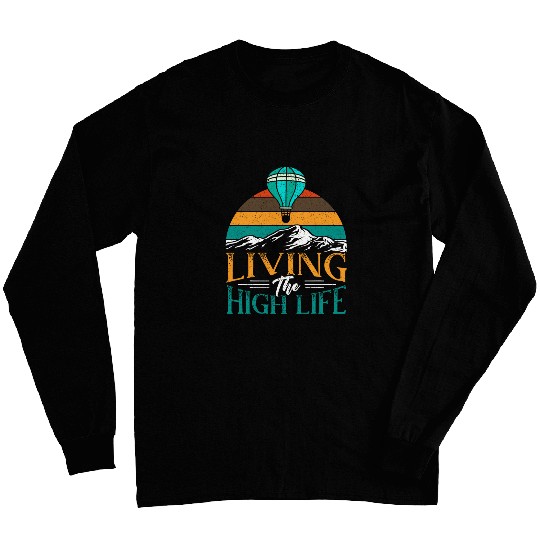 Hot Air Balloon Ride Balloonist Ballooning Gas Balloon 7 Long Sleeves