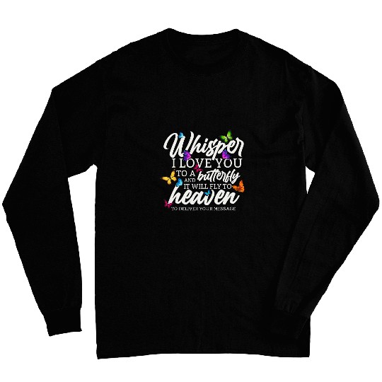Whisper I Love You 2Butterfly and Religious Long Sleeves