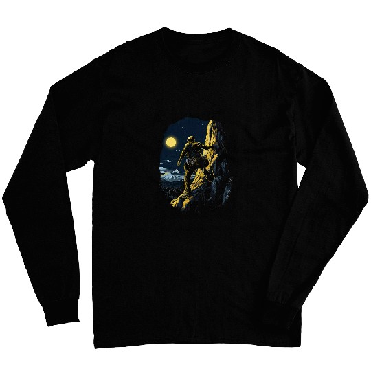Rock Climbing Mountain Climber Hiker Boulder Bouldering Long Sleeves