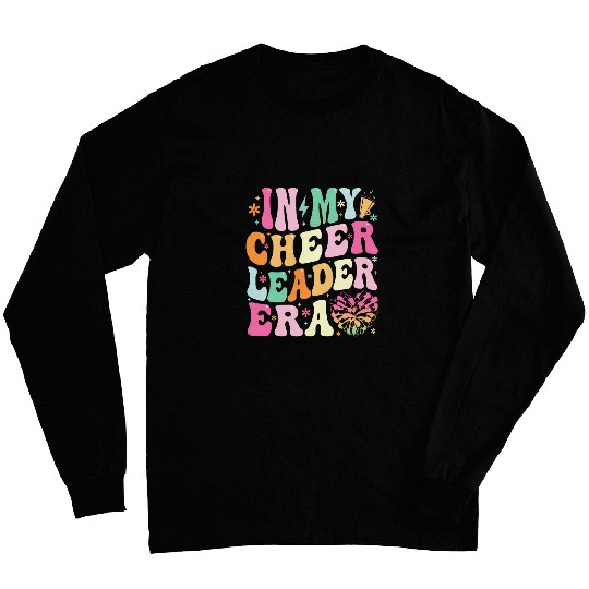 In My Cheerleader Era Cheerleading Coachs Girls Teens Women Long Sleeves