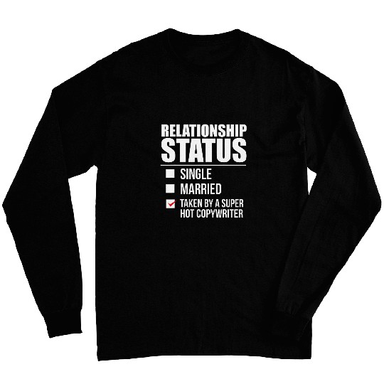 Relationship Status Taken by Hot writer Valentines Day Long Sleeves