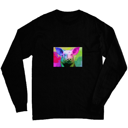 Pig Farming 2Farmer Animal Pork Long Sleeves
