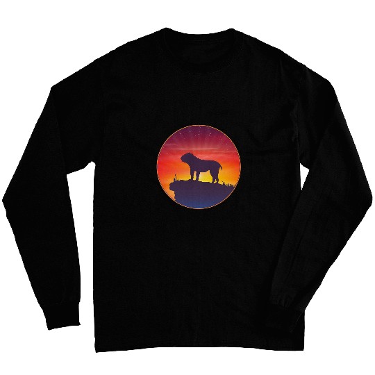 Old English Bulldog Sunset Long Sleeves