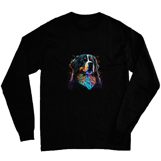 Saint Bernard Love for dog friends 1 Long Sleeves