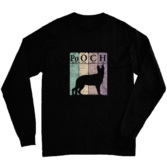 Discover German Shepherd Dog Periodic Table Elements Dog Pooch Long Sleeves