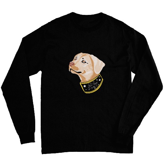 Life Is Better With a Yellow Lab Cool Yellow Labrador Long Sleeves