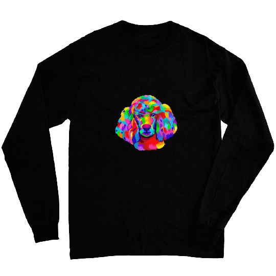 Poodle Lover Dog Lover Poodle Owner Cute Poodle Long Sleeves