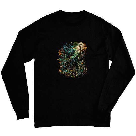 Motorcycle Biker tour sport Tattoo motor race rider style Long Sleeves